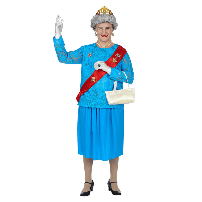 Dronning kostyme for menn