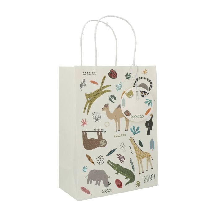 Gaveposar med dyremotiver 6x - 27x20 cm