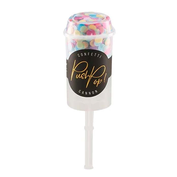 Multicolor Konfetti Popper - 18 cm