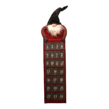 Fyll sjølv LED pakkekalender med nisse på toppen jul Det Gamle Apotek
