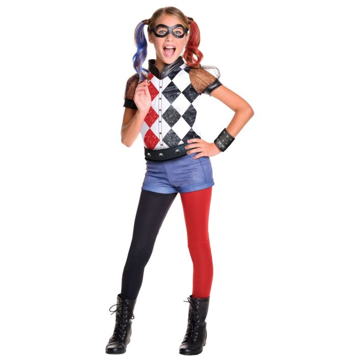 Harley Quinn® Deluxe barnekostyme
