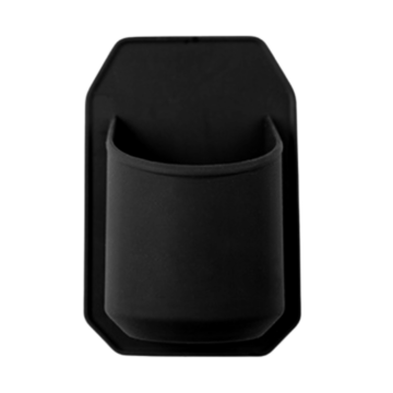 Vegg boksestativ svart