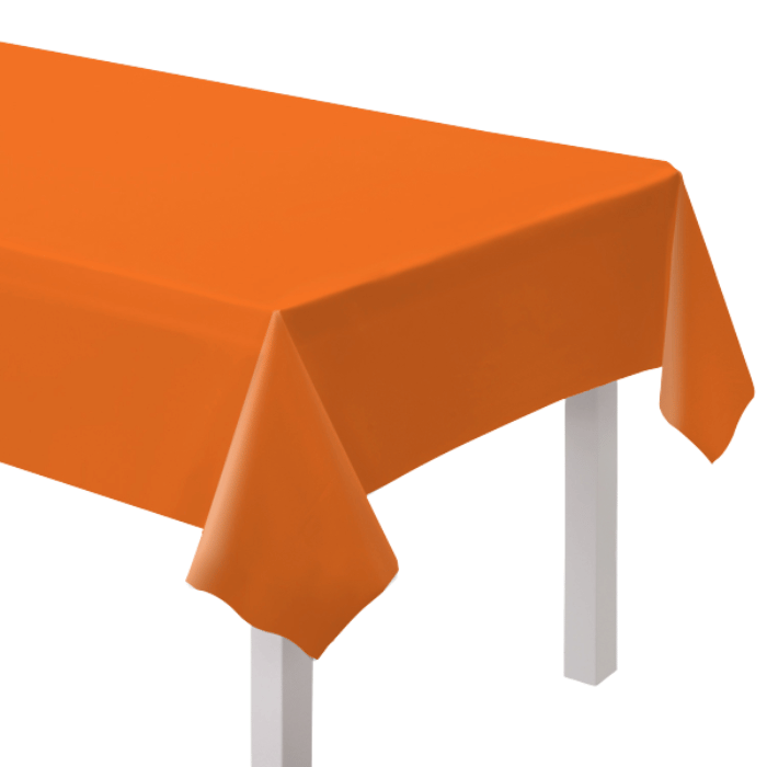 Oransje papirduk - 120x180 cm