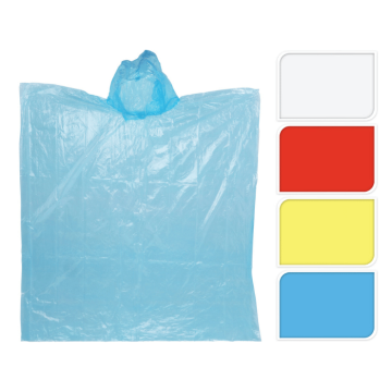 Engangs regnponcho for barn ass. - onesize