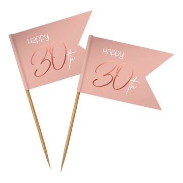 "Happy 30th" Trepinnar Rose 36x