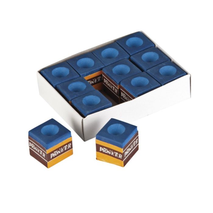 Poolbord blått kritt 12x