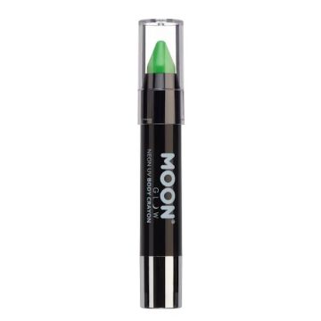 Neon UV Kroppsstift Intens Grønn 3,2 g Moon Creations
