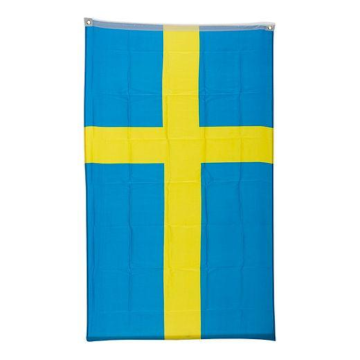 Svensk Flagg Polyester - 150x90 cm