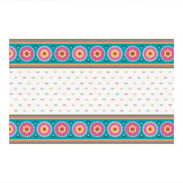 Plastduk med Meksikansk inspirert mønster fiesta 137x213 cm