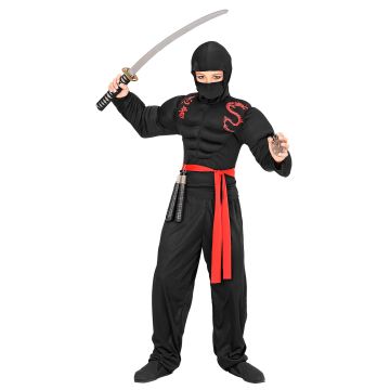 Muskel-ninja kostyme for gutter