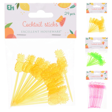 Cocktailpinner Hawaii-motiv 24x - 8 cm