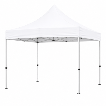 Utendørs sterk paviljong 3x3 m hvit - 19,5 kg
