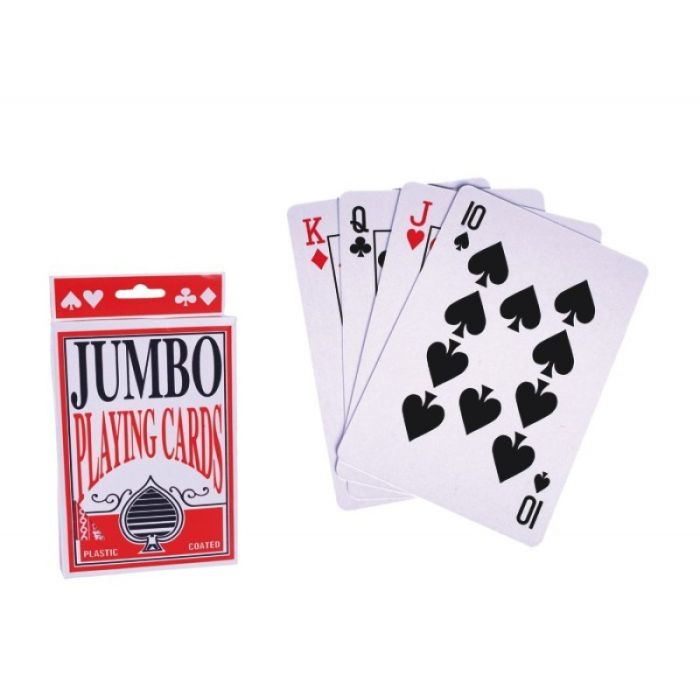 XL Kortspel - jumbo spillekort