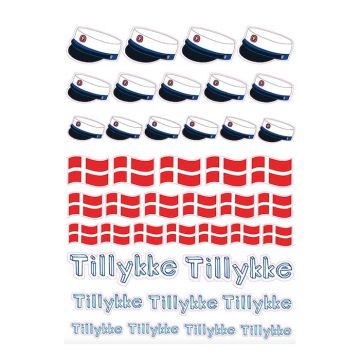 Student Klistremerker Blå