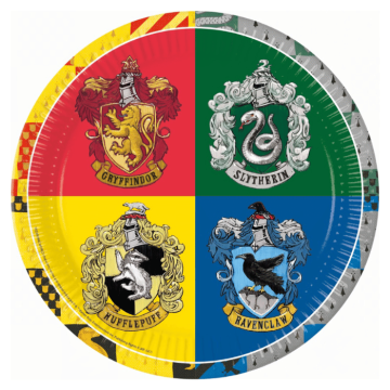 Harry Potter® papplate 8x - 23 cm