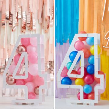 Ballon tal ramme nr. 4 - 81cm