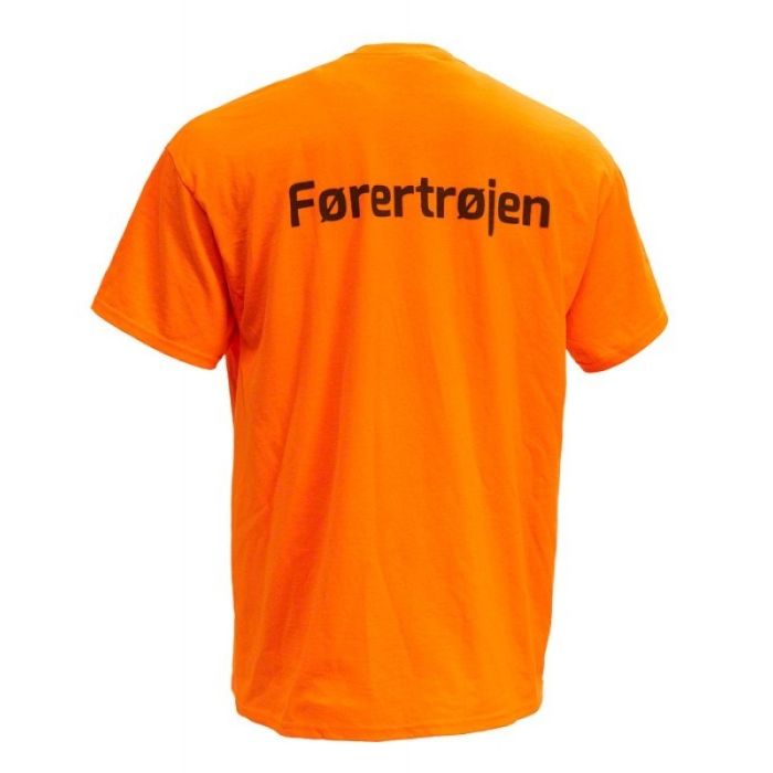Oransje leiartrøye - vinnertrøye