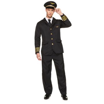 Passasjerfly pilot kostyme