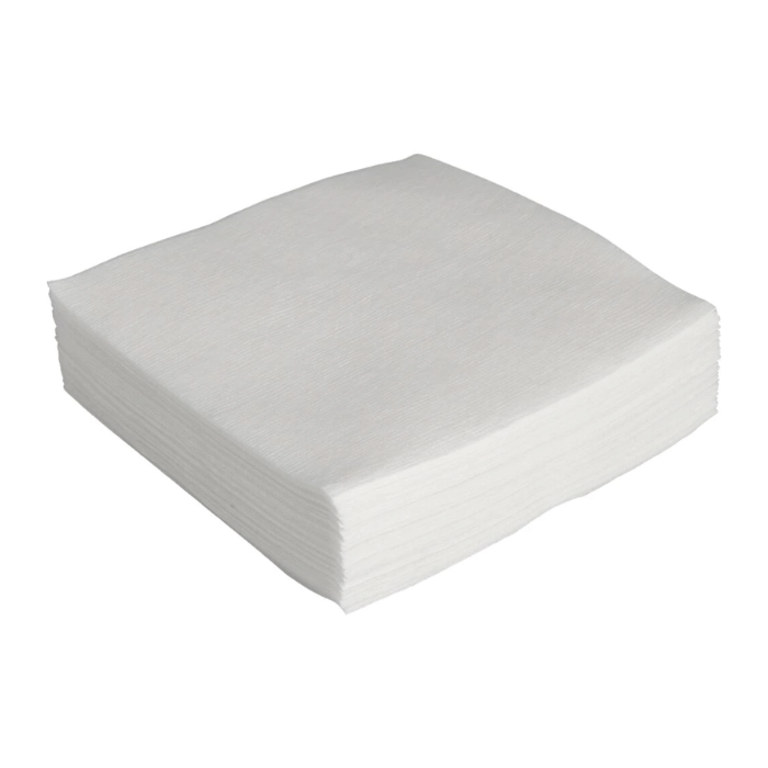 Hvite servietter 3-lags 70x - 24x24cm