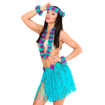 Hawaii-sett blå - 5 deler