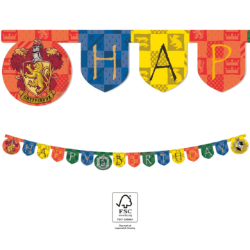 Harry Potter® bursdagsgirlande - 2 meter