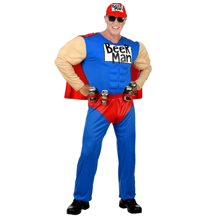 Super Øl Mann kostyme 