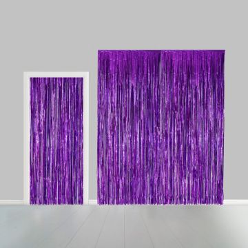 Lilla Glitrande Forheng - 100 x 240 cm