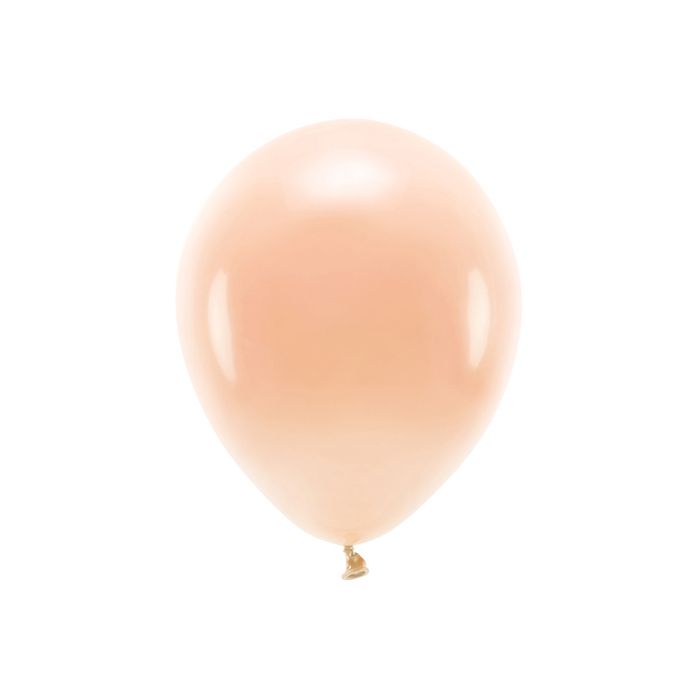 Pastell Fersken Ballonger 10x - 30 cm 