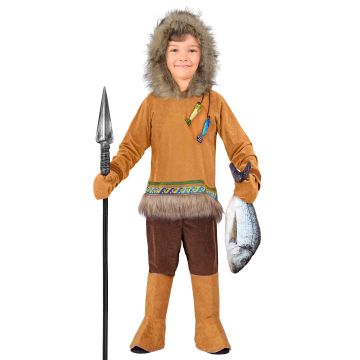 Inuitkostyme for gutter - 4 deler