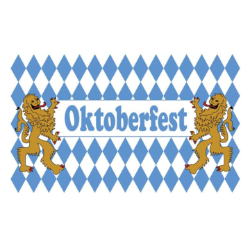 Oktoberfest-flagg 150x90 cm