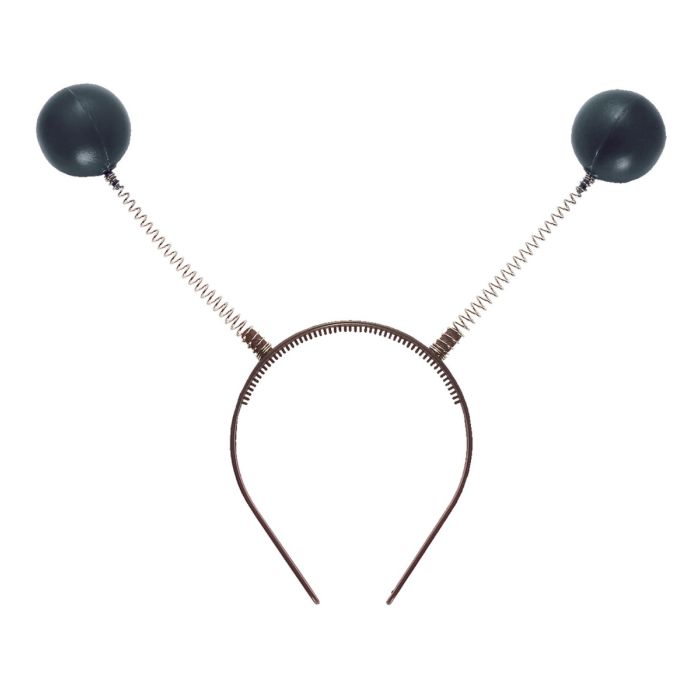 Antenne hårband svart