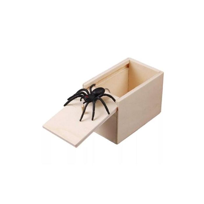 Edderkopp Prank Box i trekske