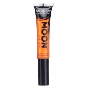 Neon UV Hårfarge Intens Orange 15 ml Moon Creations