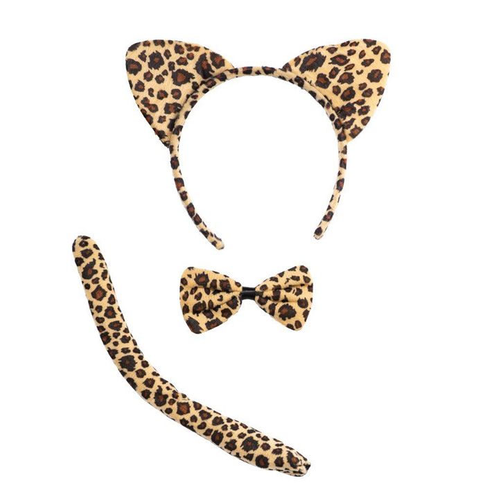 Leopardsett inkludert 3 deler