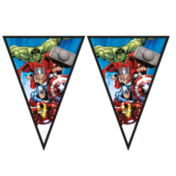 Avengers flagranke med 9 flagg