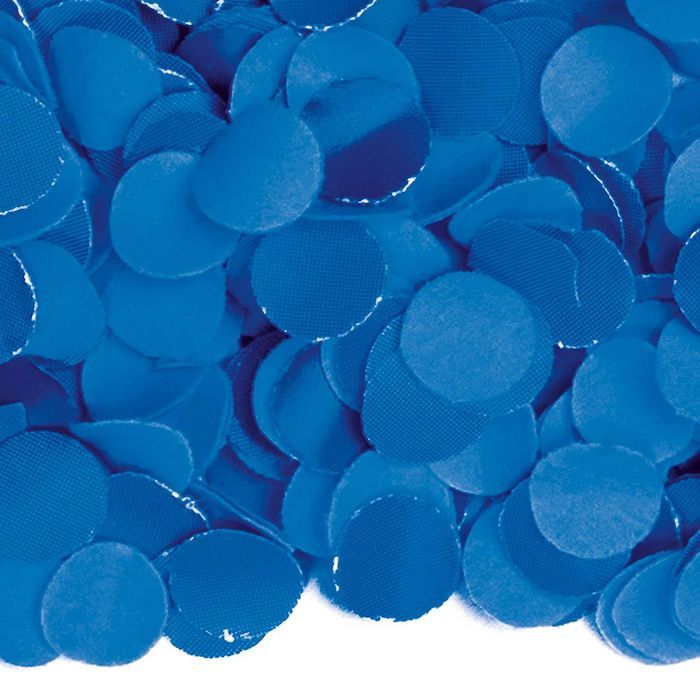 Blå laus konfetti - 1 kg