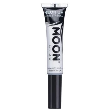 Neon UV hårfarge intens kvit Moon Creations - 15 ml 