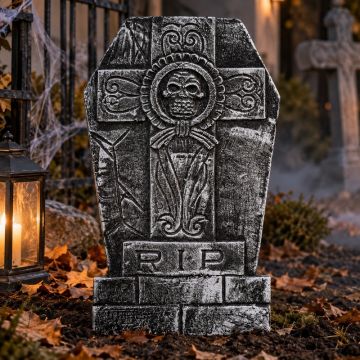 Halloween gravstein - 30x49 cm