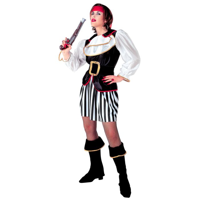 Elegant piratkostyme for damer