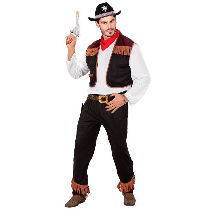 Cowboy Kostyme - 4 delar