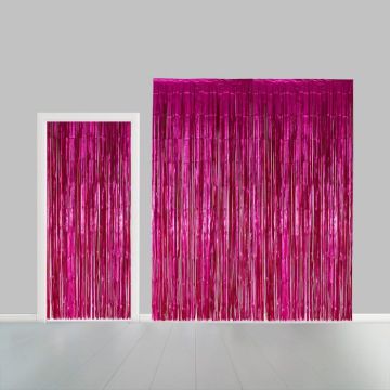 Rosa Glitrande Forheng - 100 x 240 cm