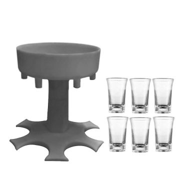 Shotdispenser med pil inkl 6 shots