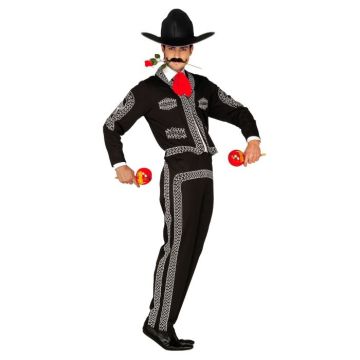 Mariachi kostyme herre - 4 delar