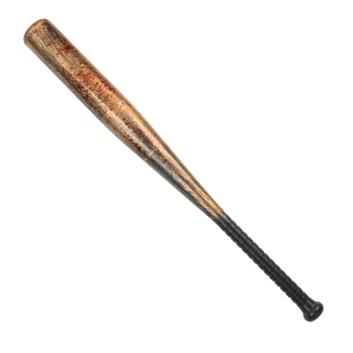 Blodig baseballbat - 72 cm