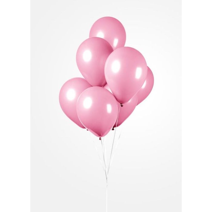 Lysande rosa Ballongar 50x - 30 cm 