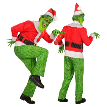 Grønn julejeger kostyme