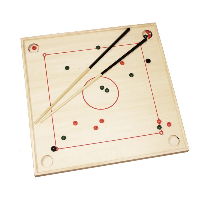 Bobspel i tre 88x88 cm inkl 2x kuer