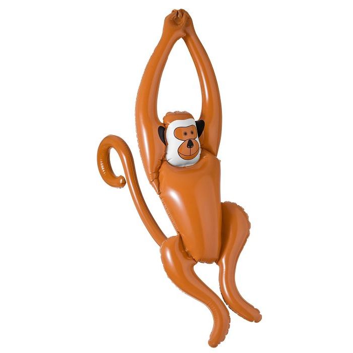 Oppustelig svingande ape - 90 cm