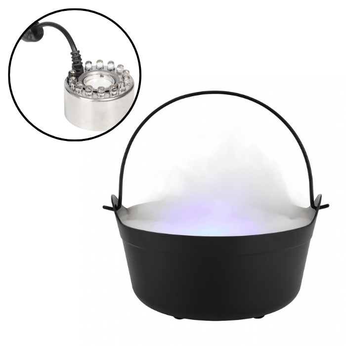 Røykmaskin for vann med LED lys multicolor