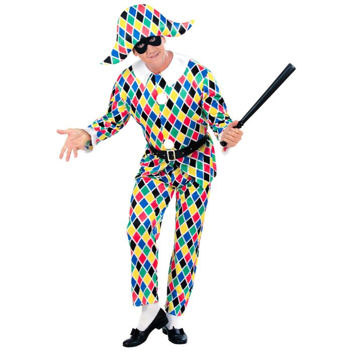 Harlekinkostyme for menn